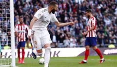 Madridské derby rozhodl Benzema, Real zvítězil jediným gólem nad Atlétikem