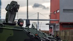 Nejnov�j�í obrn�ná vozidla Pandur Armády �R. 