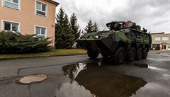 Obrnné vozidlo Pandur pro 41. mechanizovaný prapor v atci.