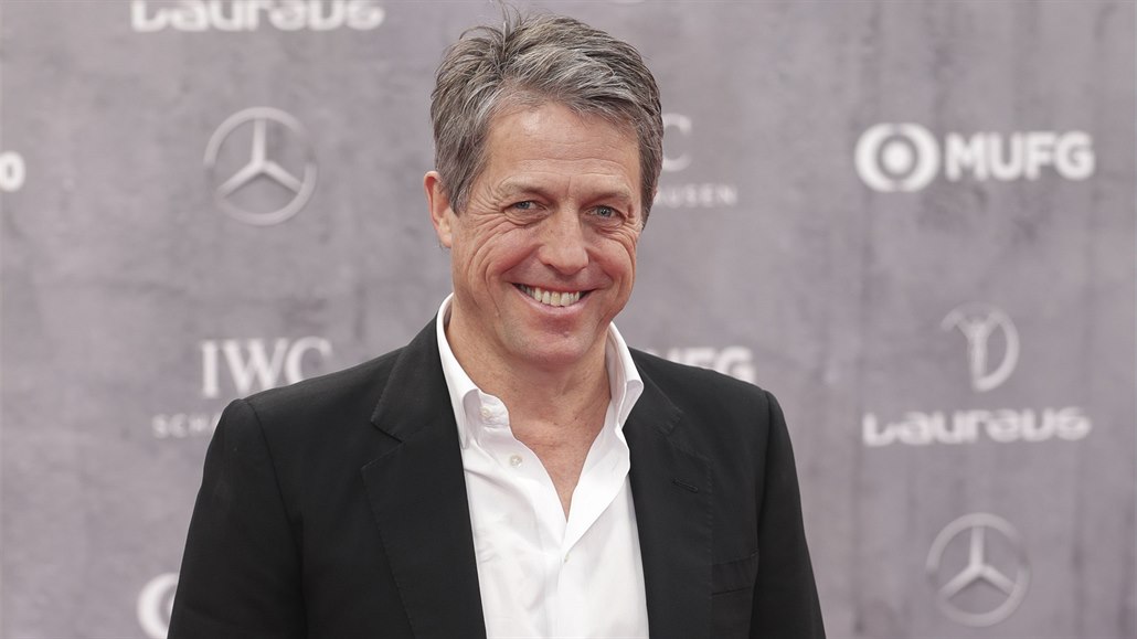 Americký herec Hugh Grant byl hostem berlínského pedávání.