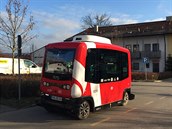 První nmecký mstský autobus bez idie. Testují ho v lázních Bad Birnbach v...
