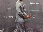 Na Laureus World Sports Awards v Berlín dorazil i Lewis Hamilton.