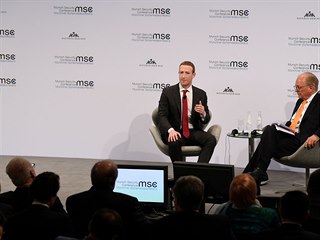 Mark Zuckerberg vystoupil na bezpenost konferenci v Mnichov