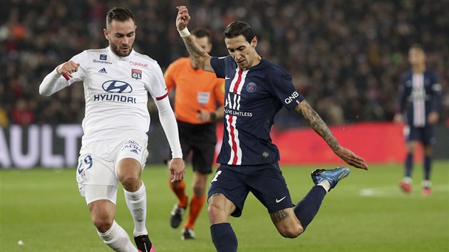 Angel Di Maria si pipsal v duelu s Lyonem jednu branku i asistenci.