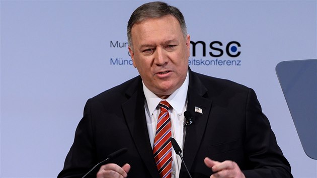 Americký ministr zahranií Mike Pompeo.