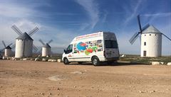 Na cest� z Madridu do Valencie.