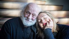 Slava Polunin a Vanda Hybnerová