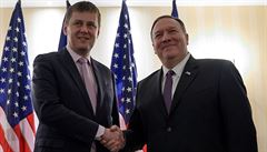 Ministr zahrani�ních v�cí Tomá� Pet�í�ek na on-line sjezdu �SSD.