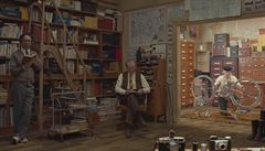 Snímek The French Dispatch (2020). Re�ie: Wes Anderson.