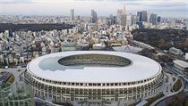 Olympijský stadion v Tokiu.