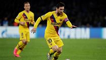 Lionel Messi se v Neapoli neprosadil.