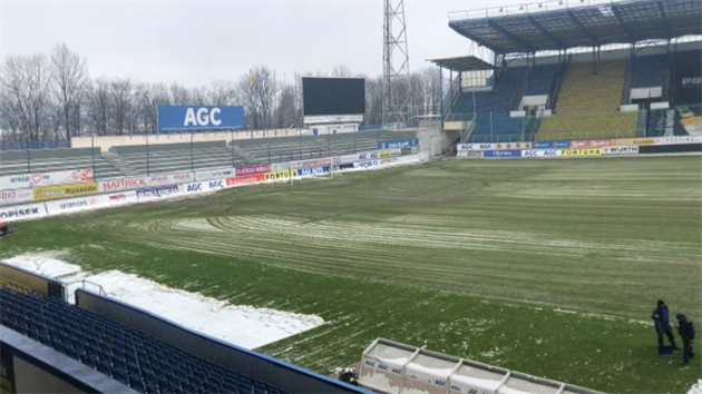 Zápas 23. kola fotbalové ligy mezi Teplicemi a Libercem byl kvůli nezpůsobilé...