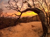 Západ slunce v Pai Canyon
