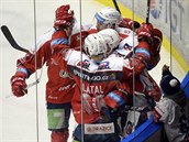 Utkání 47. kola hokejové extraligy: Rytíi Kladno - HC Dynamo Pardubice, 21....