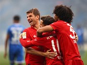 Bayern si na hiti Hoffenheimu pipsal nejvyí vítzství v tomto roníku...