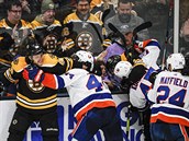 Nejlepí stelec NHL David Pastrák nasmroval hokejisty Bostonu 47. gólem v...