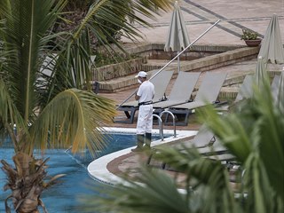 Karantna v hotelu H10 Costa Adeje Palace na Tenerife.
