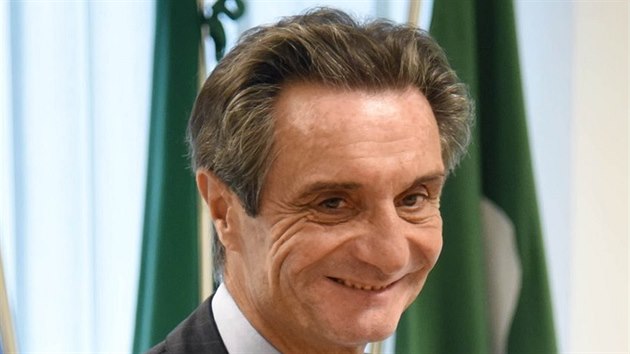 Guvernér Lombardie Attilio Fontana.