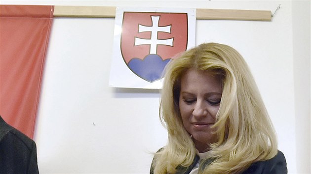 Slovenská prezidentka Zuzana aputová.