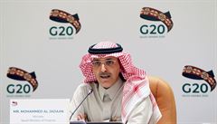 Skupina G20 je pipravena eit ekonomick dopady koronaviru, uvedl sadskoarabsk ministr financ