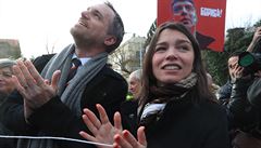 Nám�stí p�ed ruskou ambasádou dostalo nové jméno po N�mcovovi.