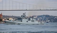 Ruská loď lodě Admirál Makarov. Do Středozemního moře míří dvě ruské fregaty se... | na serveru Lidovky.cz | aktuální zprávy