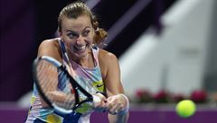 eská tenistka Petra Kvitová prohrála ve finále turnaje Dauhá s Arynou...