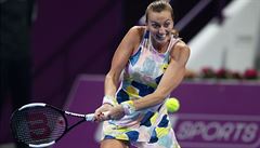 eská tenistka Petra Kvitová prohrála ve finále turnaje Dauhá s Arynou...
