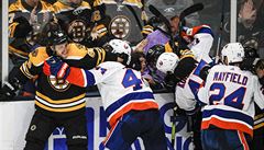 Nejlepí stelec NHL David Pastrák nasmroval hokejisty Bostonu 47. gólem v...