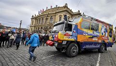 Krátce po 14. hodin� se 22. února 2020 od pra�ského Rudolfina vydala na cestu...