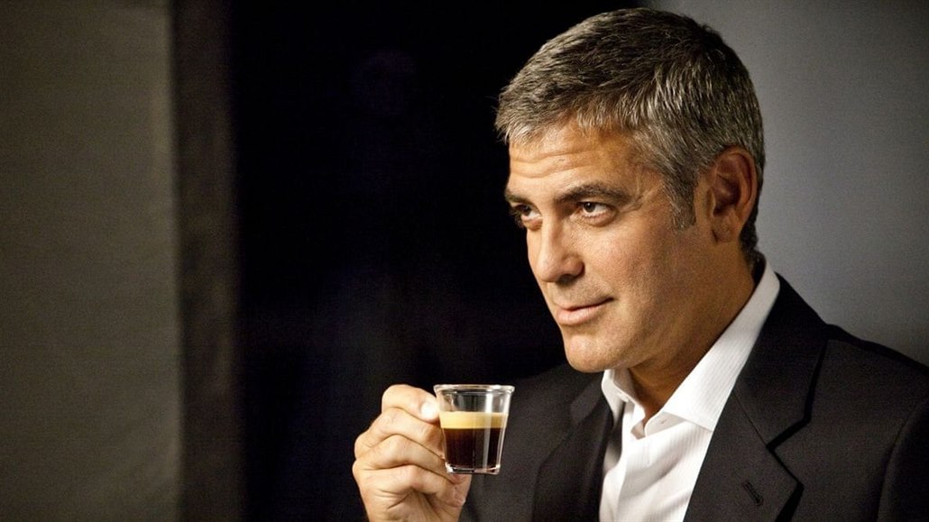 Tvá� Nespressa George Clooney.