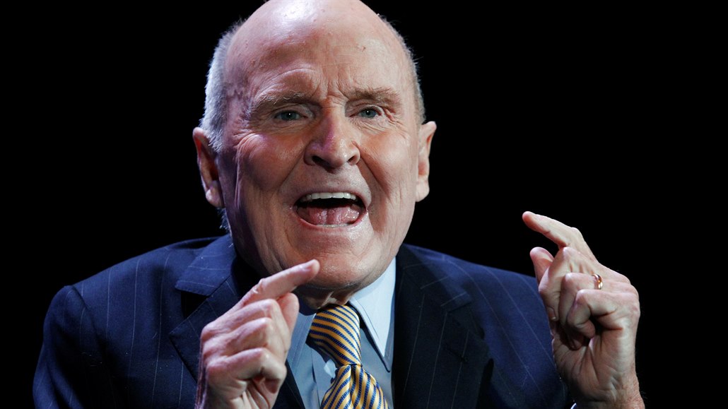 Jack Welch na snímku z íjna 2010