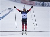 Norka Tiril Eckhoffová vyhrála v Novém Msta na Morav závod s hromadným startem