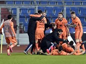 Utkání 24. kola první fotbalové ligy: Baník Ostrava - FK Mladá Boleslav, 9....