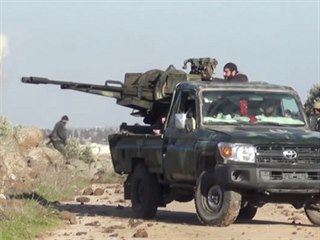 Syrsk armda se za podpory Ruska sna zajistit kontrolu nad Idlibem (na...