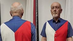 Nejnovějším příkladem okázalého užití trikolory je oděv českého europoslance...