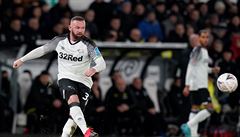 Wayne Rooney v akci.