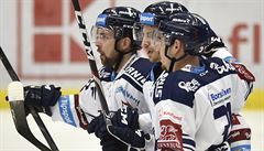 Zleva Roberts Bukarts z Vítkovic, Alexandre Mallet z Vítkovic a Dominik Lakato...