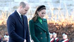 Princ William a Kate se zúčastnili ceremonie v Garden of Remembrance v Dublinu.