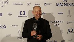 Václav Marhoul s eským lvem za pínos kinematografii.