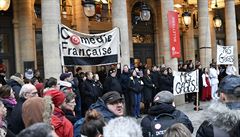 Protest proti francouzské důchodové reformě. | na serveru Lidovky.cz | aktuální zprávy