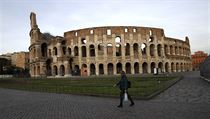 Uzaven se nevyhnulo ani slavn msk Koloseum.