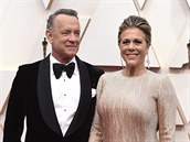 Herec Tom Hanks a jeho ena Rita Wilsonová.
