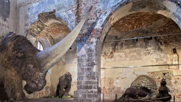 Ve zlínském zámku je k vidní mamut a dalí giganti doby ledové