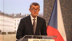 Andrej Babi po zasedání Bezpenostní rady státu.