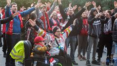 Druhé utkání pedkola play off hokejové extraligy mezi týmy HC Olomouc a PSG...
