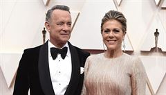Oscarov herec Tom Hanks a jeho ena se nakazili koronavirem. Slabost je pepadla v Austrlii