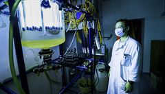 Výroba dezinfek�ního prost�edku v �VUT.