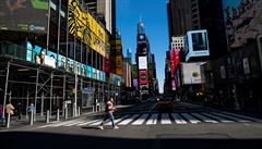 Nezvykle prázdné ulice newyorského Manhattanu. | na serveru Lidovky.cz | aktuální zprávy