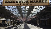Vylidnn greenwichsk trh v Londn.